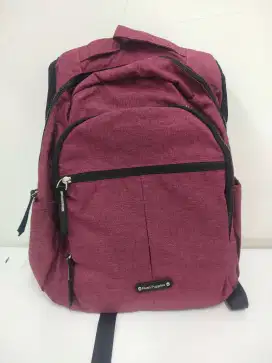 Tas ransel hush puppies maroon