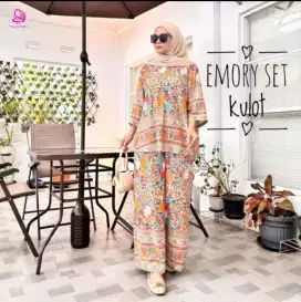 One set atas bawah kulot