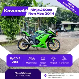 Kawasaki Ninja 250cc Non Abs Fi Tahun 2014