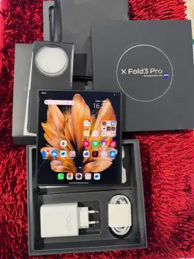 Vivo X Fold 3 Pro 16/512GB 5G Zeiss Optic Fullset Original Ex Resmi
