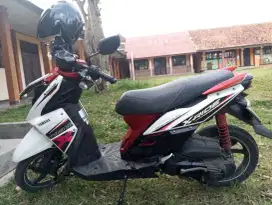 JUAL YAMAHA X-RIDE 2016 PUTIH LENGKAP