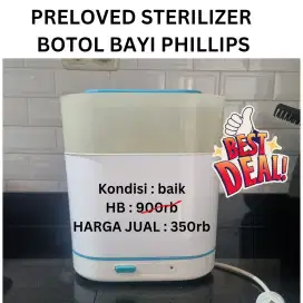 PRELOVED STERILIZER BOTOL BAYI PHILLIPS