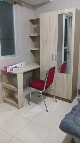 Disewakan Perbulan Studio Furnish Apartemen Maple Park Siap Huni