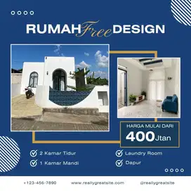 Rumah 1 Lantai Free Design di Kota Bandung Harga Promo Mulai 450jutaan