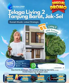 Rumah Cluster Tanjung Barat Rp 400jutaan Nego Strategis