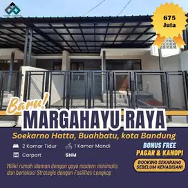 Rumah minimalis 600 jutaan strategis di Margahayu Raya Kota Bandung