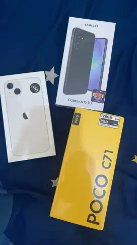 Iphone 13 128 new segel garansi resmi ibox PA/A warna putih