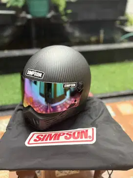 Simpson m30 Carbon super like new bandit rx7x iom tt