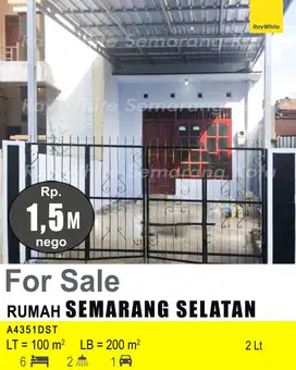 DIJUAL RUMAH DI SEMARANG SELATAN A4351