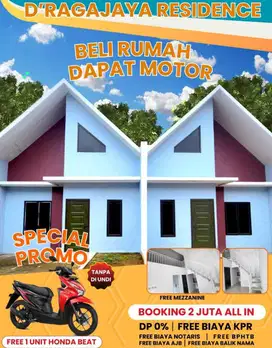 Rumah Scandinavian plus Magazine Ready Stok Tanpa DP