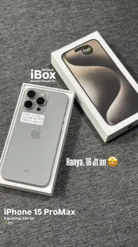 JUAL IPHONE 15 PROMAX