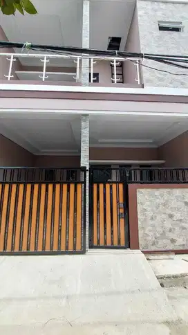 Dijual Rumah 2 Lt Full Bangunan Baru Di Perumahan Poris Indah