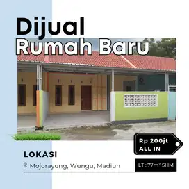 DIJUAL RUMAH BARU MURAH MOJORAYUNG
