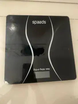 Speeds Timbangan Badan Digital 180kg Scale Kaca Berat
