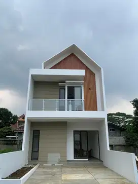 Rumah Baru 2 Lantai cukup 3 juta di Cilendek Kota Bogor