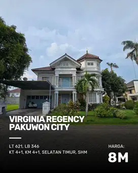 Rumah Virginia Regency Pakuwon City STRATEGIS ROW 3 MOBIL
