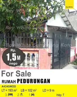 DIJUAL RUMAH DI PEDURUNGAN A4345