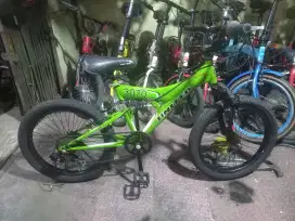 MTB Uk 20 United Fulsus 6 Speed Orginal & like New Tuk Anak & Dewasa