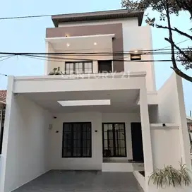 Rumah Modern Minimalis Tropis Di Graha Raya Bintaro 7555