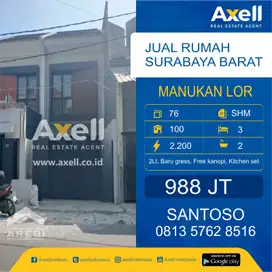 Rumah Manukan Lor Dijual