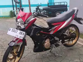Suzuki satria Fu 2013 stater tokcer halus mulus