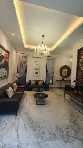 Rumah mewah dengan gaya modern minimalis di lokasi premium jkt selatan