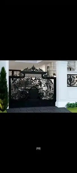 Bengkel las pembuatan pagar kanopi tralis pintu