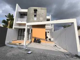Rumah 2 Lantai Modern Industrial 3 Kamar tidur 3 Kamar mandi di Sleman