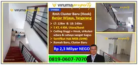 VTH0065 - Rumah Cluster Baru, Banjar Wijaya, Rumah HOOK !