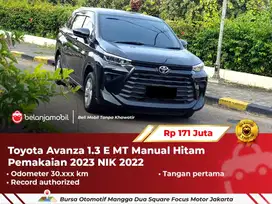 [ GARANSI 1TH ] Toyota Avanza 1.3 E MT Manual Hitam 2022/2023