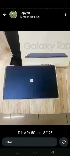 Tab A9+ 5G ram 8/128 Gb