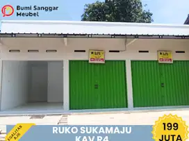 Ruko siap huni pinggir jalan desa