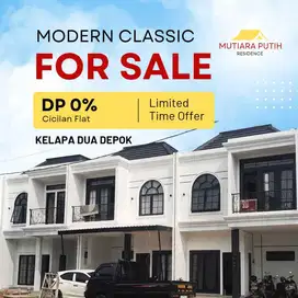 Dekat KRL & kampus ui Rumah ideal pasangan aktif