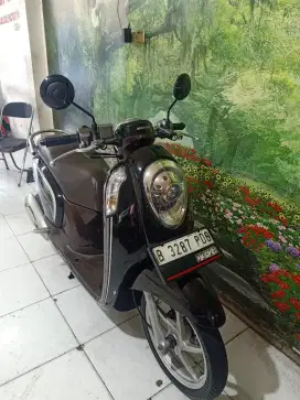 Honda Scoopy fi stylish th 2017 original istimewa gress