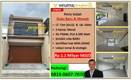 VTH0165 - Ruko Baru & Mewah, Poris Indah, Tangerang