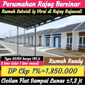 DP 1% Angsuran 1 jt an di Perumahan Rajeg Bersinar
