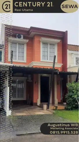 DISEWAKAN RUMAH 2 LANTAI DI CITRA GRAN CIBUBUR