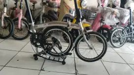 Cod, jual sepeda tri fold  16+ Racello ois, bekas bagus