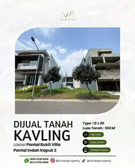 Vco - Dijual Kavling Premium Pantai Bukit Villa 3 PIK2