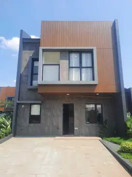 Rumah 2 lantai Gaya Jepang di Sawangan Tahan Gempa, DP 0% All In!