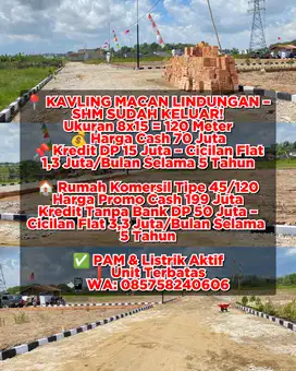 Tanah Kavling Murah