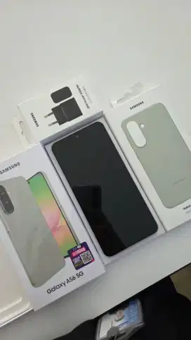 SAMSUNG GALAXY A56 8/256 GB FREE ADAPTER 25 + CASING + FREE ISAT 150GB