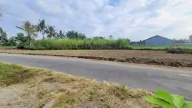 DKT KAMPUS UII PROMO TERBATAS TANAH TEPI JL ASPAL PEMANDANGAN CANTIK