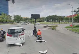 Disewakan Kavling Komersial Jalur Sutera Barat, Alam Sutera, Tangerang