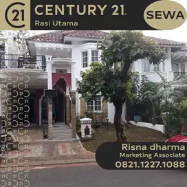 DISEWAKAN RUMAH 2 LANTAI DI DALAM CLUSTER KOTA WISATA CIBUBUR
