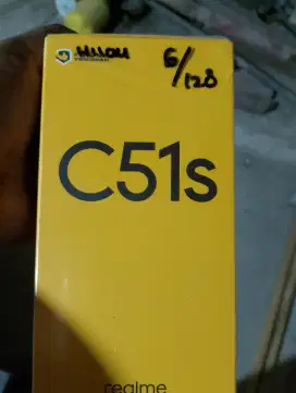 Jual hp realme c51s ram 6+4 128.lengkap mulus cod area A7 A6