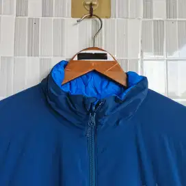 796. JAKET SALOMON BOLAK BALIK SIZE L WARNA BIRU     PRELOVED