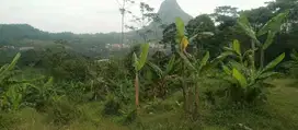 Jual tanah murah view gunung