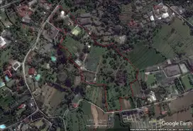 Tanah di Cipayung Puncak, Luas 3.8 Hektar Cocok Untuk Villa