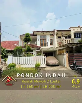 DIJUAL RUMAH SIAP HUNI LANTAI 2 PONDOK INDAH